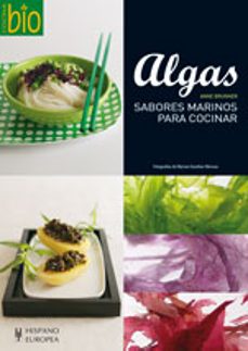 Portada de Algas Sabores marinos para cocinar Anne Brunner