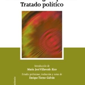 Portada de Baruch Spinoza Tratado teológico-político Tratado político Editorial Tecnos