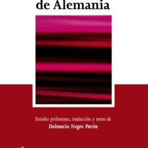 Portada de Georg Wilhelm Friedrich Hegel La constitución de Alemania Editorial Tecnos