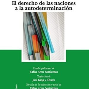 Portada de Karl Renner Estado y nación El derecho de las naciones a la autodeterminación Editorial Tecnos