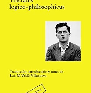 Portada de Ludwig Wittgenstein Tractatus lógico philosophicus Editorial Tecnos