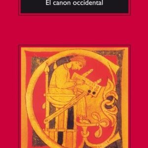 Portada de Harold Bloom El canon occidental Editorial Anagrama
