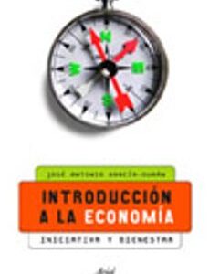 Portada de José García Durán Introducción a la economía Editorial Ariel