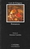 Portada de Luis de Góngora Romances Editorial Cátedra Letras Hispánicas
