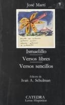 Portada de José Martí Ismaelillo Versos libres Versos sencillos Editorial Cátedra