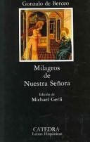 Portada de Gonzalo de Berceo Milagros de nuestra señora Editorial Cátedra