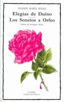 Portada de Rainer María Rilke Elegías de Duino Los sonetos de Orfeo Editorial Cátedra