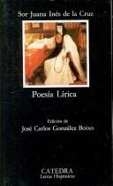 Portada de Sor Juana Inés de la Cruz Poesía lírica Editorial Cátedra