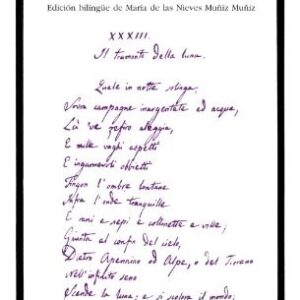 Portada de Giácomo Leopardi Cantos Edición bilingue Editorial Cátedra Letras Universales