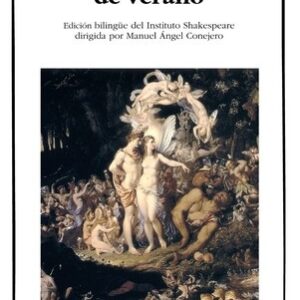 Portada de William Shakespeare Sueño de una noche de verano Edición bilingue Editorial Cátedra