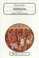 Portada de Petronio Satiricón Editorial Akal Clásica