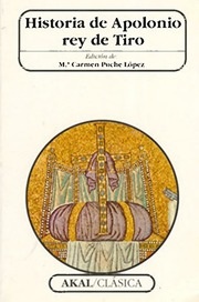 Portada de Historia de Apolonio Rey de Tiro Editorial Akal Clásica