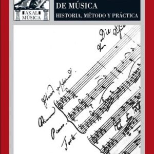 Portada de James Grier La edición crítica de la música Tapa dura Editorial Akal