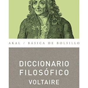 Portada de Voltaire Diccionario filosófico Editorial Akal