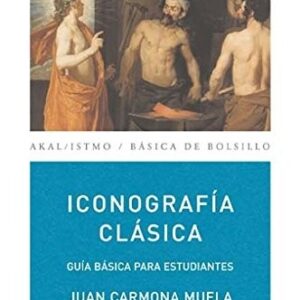 Portada de José Carmona Muela Iconografía clásica Editorial Akal