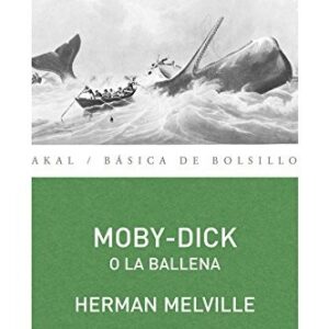 Portada de Herman Melville Moby Dick o la ballena Editorial Akal