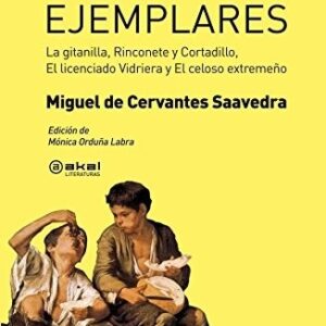 Portada de Miguel de Cervantes Novelas ejemplares Editorial Akal