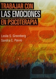 Portada de Sandro C. Paivio y Leslie S. Greenberg Trabajar con las emociones en psicoterapia Editorial Paidós