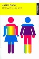 Portada de Judith Butler Deshacer el género Editorial Paidós