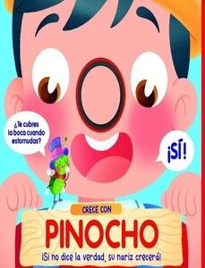 Portada de Crece con Pinocho Editorial M4
