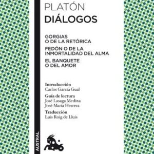 Portada de Platón Diálogos Editorial Austral