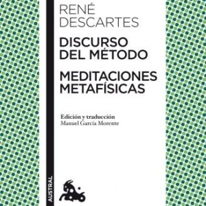 Portada de René Descartes Discurso del método Editorial Austral