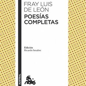 Portada de Fray Luis de León Poesías completas Editorial Austral
