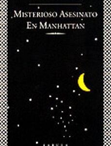 Portada de Woody Allen Misterioso asesinato en Manhattan Editorial Tusquets