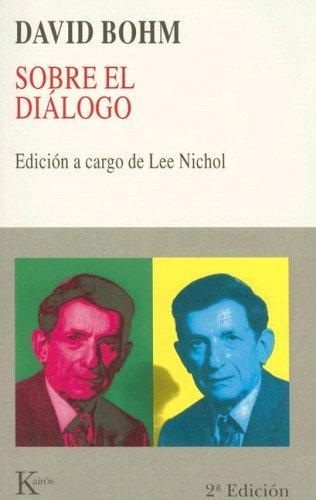 Portada de David Bohm Sobre el diálogo Editorial Kairós