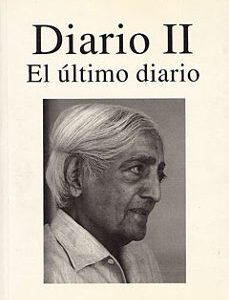Portada de Jiddu Krishnamurti Diario Ii El último diario Editorial Kairos