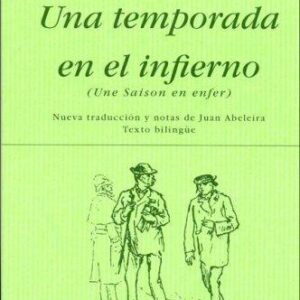 Portada de Arthur Rimbaud Una temporada en el infierno Edición bilingue Editorial Hiperión