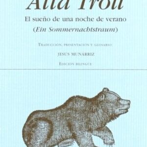 Portada de Heinrich Heine Atta Troll Edición bilingue Editorial Hiperión