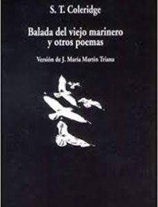 Portada de Coleridge Balada del viejo marinero y otros poemas edición bilingüe Editorial Visor