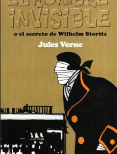 Portada de Julio Verne El hombre invisible Editorial Laertes