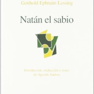 Portada de Gotthold Ephraim Lessing Natán El sabio Editorial Anthropos