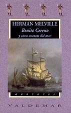 Portada de Herman Melville Benito Cereno y otros Relatos del mar Editorial Valdemar