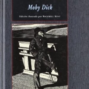 Portada de Herman Melville Moby Dick ilustrado por Rockwell Kent Editorial Valdemar