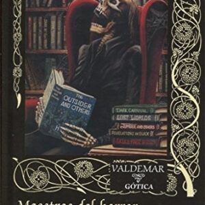 Portada de Peter Ruber Maestros del horror de Arkham House Editorial Valdemar