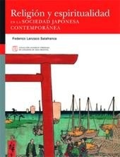 Portada de Federico Lanzaco Salafranca Religión y espíritualidad en la sociedad Japonesa Editorial Prensas de la Universidad de Zaragoza