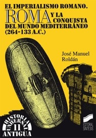 Portada de Roldán Hervás El imperialismo romano Editorial Síntesis