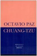 Portada de Octavio Paz Chuang Tzu Biblioteca de ensayo Editorial Siruela