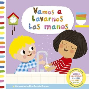 Portada de Amanda Gummer Vamos a lavarnos las manos Editorial Picarona