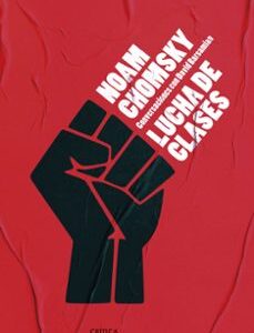 Portada de Noam Chomsky Lucha de clases Editorial Crítica