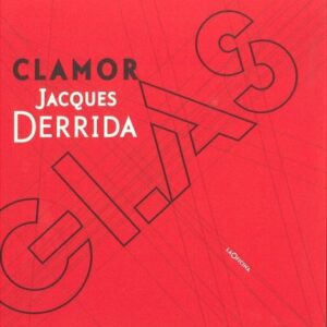 Portada de Jacques Derrida Clamor Glas Editorial La oficina