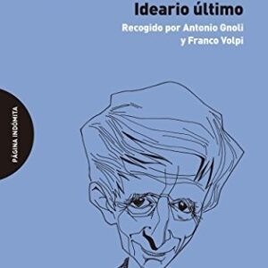 Portada de Ernst Junger Los titanes venideros Editorial Página indómita
