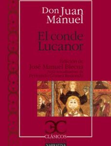 Portada de Don Juan Manuel El Conde Lucanor Editorial Castalia