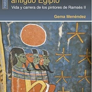 Portada de Gema Menéndez El artista en el antiguo Egipto Editorial Dilema