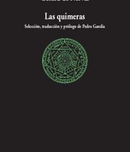 Portada de Gerard de Nerval Las quimeras y otros poemas Edición bilingüe Editorial Visor