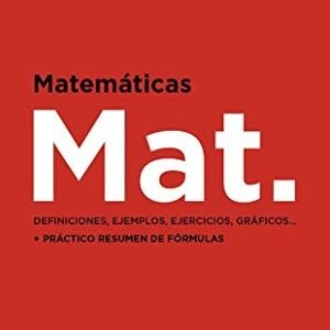 Portada de Matemáticas Diccionario Esencial Vox Editorial