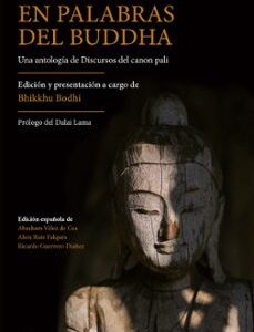 Portada de Dalai Lama En palabras del Buddha Bhikkhu Boddhi Editorial Kairós